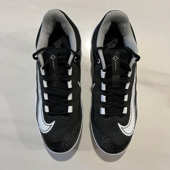 Nike Alpha Huarache Elite 4 Baseball Metal Cleats Black New DJ6521-011 Men sz 8 main image 4